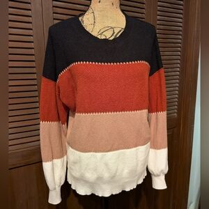 Colorblock Women's Sweater